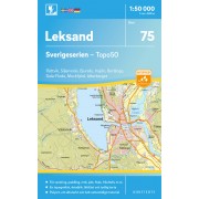 75 Leksand Sverigeserien 1:50 000